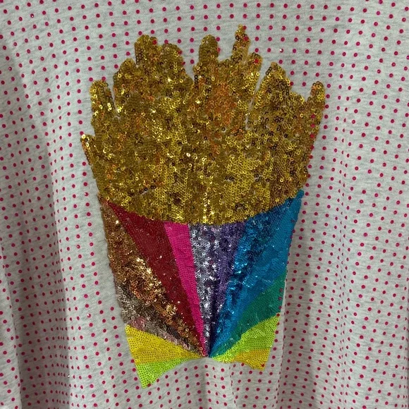 QUEEN OF SPARKLES Multicolor Sequin Sweatshirt - Picture 2 of 5